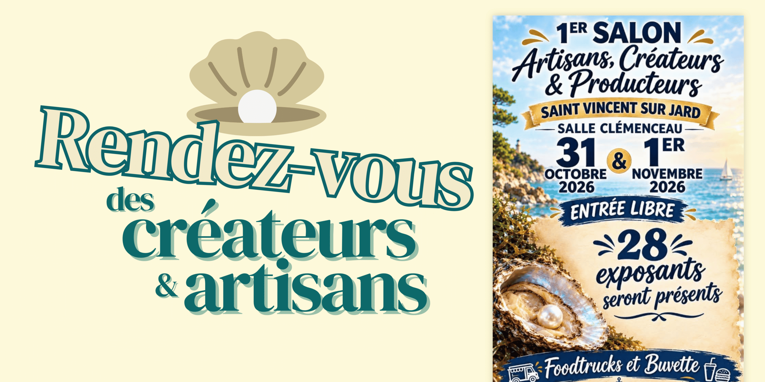1er Salon des créateurs, artisans & producteurs